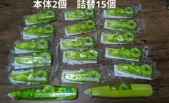 PLUS 修正テープ 幅6mm 詰替15個　中古本体2個のサムネイル