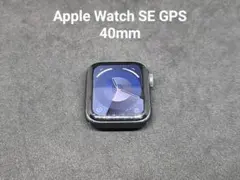 AppleWatchSE 40mm GPS Space Gray