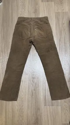 70s Levi's 519 ブラウン コーデュロイ パンツ W30 L34