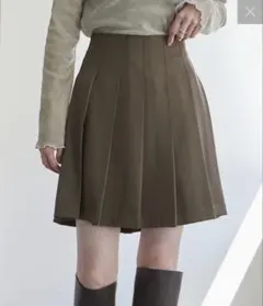 mystic プリーツスカート
