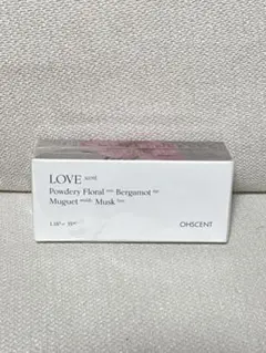 【未使用】OHSCENT PERFUME HAND CREAM LOVEのサムネイル