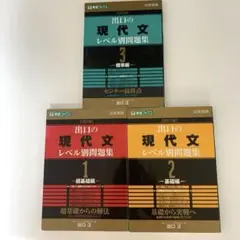 出口の現代文レベル別問題集 1超基礎編＆2基礎編＆3標準編　3冊セット
