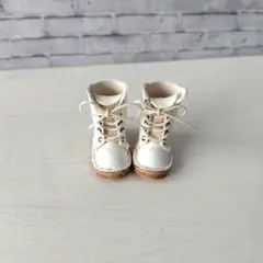 ロング編み上げブーツ☆ホワイト☆ホワイト