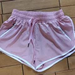 レディーステニス、ピンク サーフパンツ サイドポケット付き