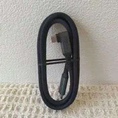 SUNGUY USB-C & USB-C ケーブル L字 1.5M グレー