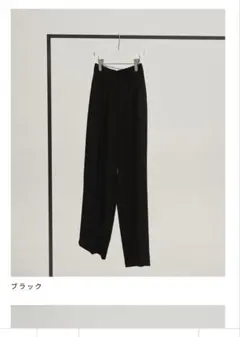 新品タグ付き⭐︎JULY NINE ふわかるパンツ ブラックS - メルカリ