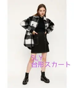 SLY スライ ミニスカート 台形スカート デニムスカート