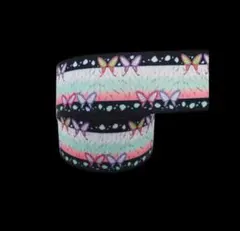 和柄　蝶　グログランリボン　3m　鬼滅