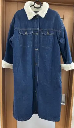 ◆GU⭐︎デニムボア⭐︎ロングコート
