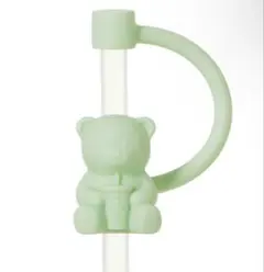 スタバ ストローキャップ ベアリスタ グリーン