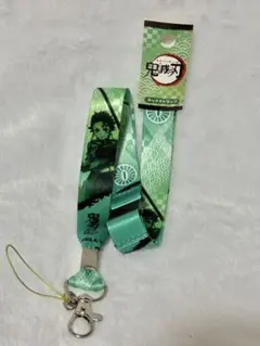 鬼滅の刃　ネックストラップ　竈門炭治郎