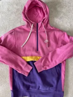 Nike ジップアップパーカー Mサイズ ピンク/紫