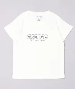 X-girl 半袖 Tシャツ ホワイト ロゴプリントのサムネイル