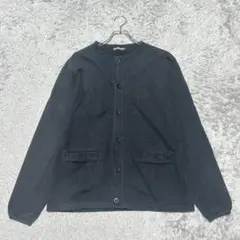 BLUE LABEL コットンカーディガン長袖日本製［L］ブラックのサムネイル