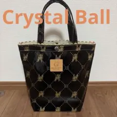 Crystal Ball HIPPIE ブルドッグ 総柄 エナメルトート Y2Kのサムネイル
