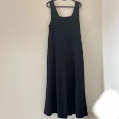 黒の2wayサロペットノースリーブ S