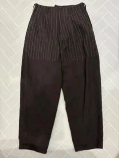 【最終値下げ】Y'S for men 90s ストライプスラックス ユニークストライプスラックス | ファッション通販サイト NUGU