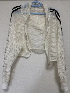 ドロストメッシュパーカー アイボリー　INGNI