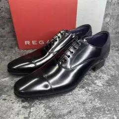 新品✨リーガル ストレートチップ 31TR ブラック レザー 25.5cmのサムネイル