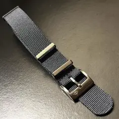 SALE[18mm]コットンキャンバス製 NATOベルト スレートグレイ