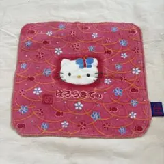 【当時物】　2001年　平成レトロ　Sanrio キティちゃん　ハンカチ　日本