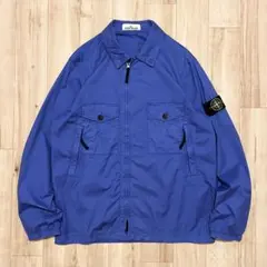 DRIES VAN NOTEN ノーカラー ブルゾン ドローストリング ブルー系 DRIES VAN NOTEN ノーカラー ブルゾン ドローストリング ブルー系