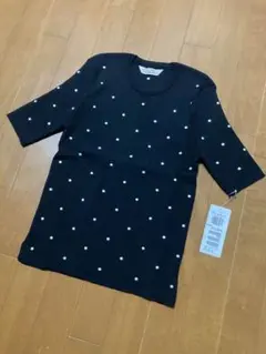 TORRAZZO DONNA☆ドット柄半袖ニット