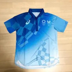 オリンピック  ボランティア ポロシャツ S アシックス