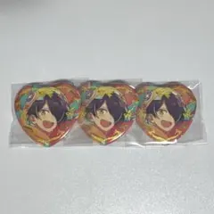 あんさんぶるスターズ ラメキラハート缶バッジコレクション 仙石忍 3個