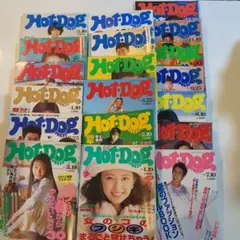 Hot Dog PRESSまとめ売り1995年13冊1996年6冊