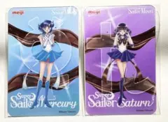 meiji セーラームーン コラボ クリアカード マーキュリー ヴィーナス