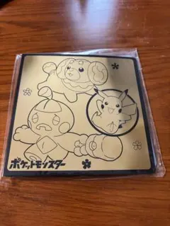 ポケモン デコキャラシール ホルダー 2024 当選品 賞品 ドオー 金 非売品