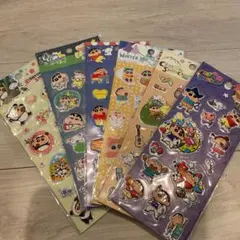 正規品　クレヨンしんちゃん　ぷくぷくシール　マシュマロシール