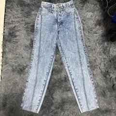 SOMETHING EDWIN ケミカルウォッシュ デニムパンツのサムネイル