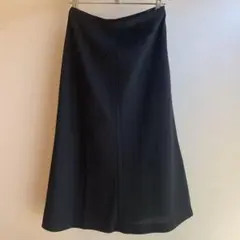 【INDIVI】 フレアスカート 黒のサムネイル