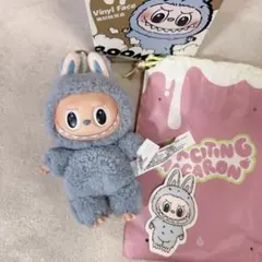 【正規品】POPMART LABUBU ラブブ　マカロン　ブルー