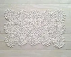 【あむ様専用】レース編みドイリー♡縁取りビーズ付き