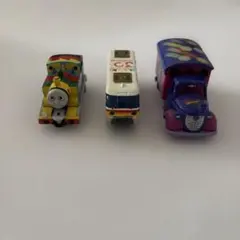 トミカ 3台セット ディズニー 30周年 バス トーマス まとめ売り
