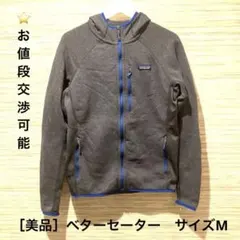 ［美品］patagonia パタゴニア ベターセーター フーデッド グレー