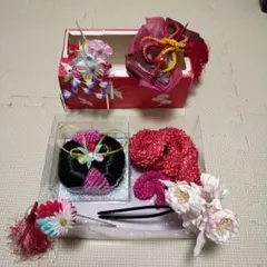 七五三 髪飾り7点セット