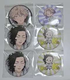 イヌピー ココ 東リべ ひこくじ 缶バッジ