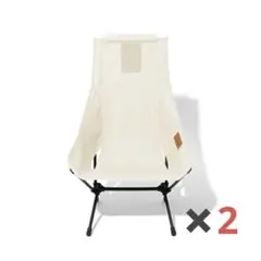 新品 訳あり ヘリノックス カフェチェア HOME ブラック 2脚セット イス