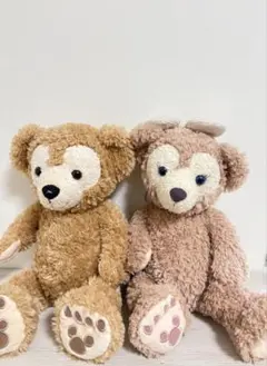 【ダッフィー＆シェリーメイぬいぐるみセット】ディズニーシーDisneyDuffy