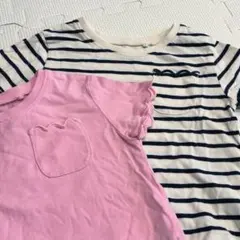 NEXT 半袖 Tシャツ ポケT 2着セット 70 80