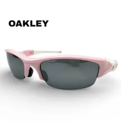 OAKLEY オークリー サングラス FLAK ホワイト×ピンク ブラックレンズ