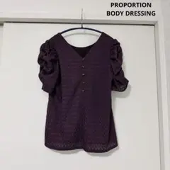 118.新品　PROPORTION BODY DRESSING ブラウス　Sのサムネイル