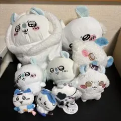 ちいかわ モモンガ ハチワレ ぬいぐるみ マスコット 9個 セット