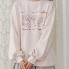 merry jenny スウェット トレーナー ピンク