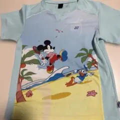 ヨネックスとデズニーコラボレディースTシャツ限定ユーズド