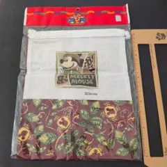 ミッキーマウス 巾着袋　ディズニー　グッズ